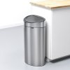 Kosz TOUCH BIN 10L + 23L Matt Steel